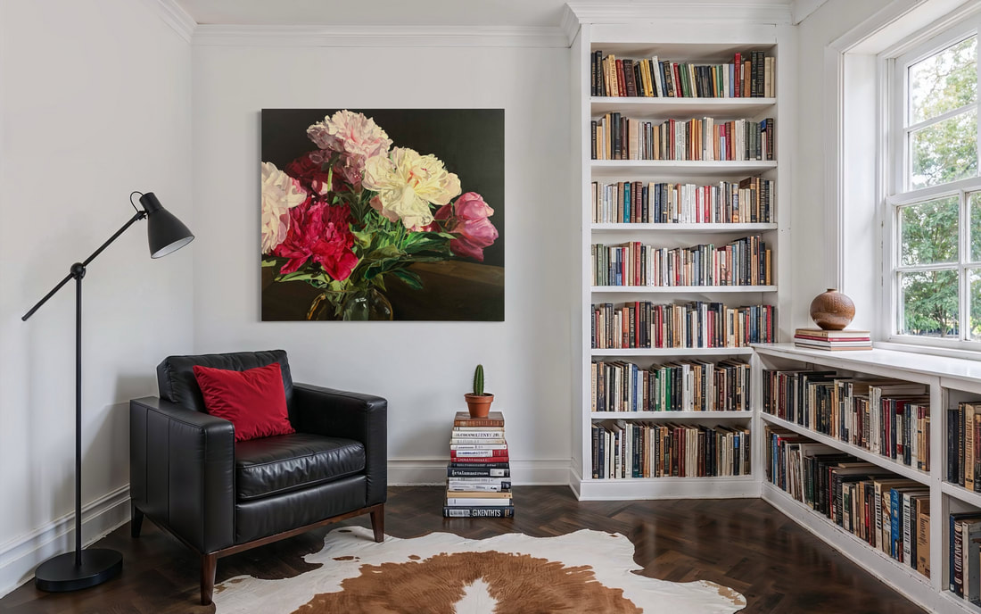 What Size Should My Flower Painting Be?